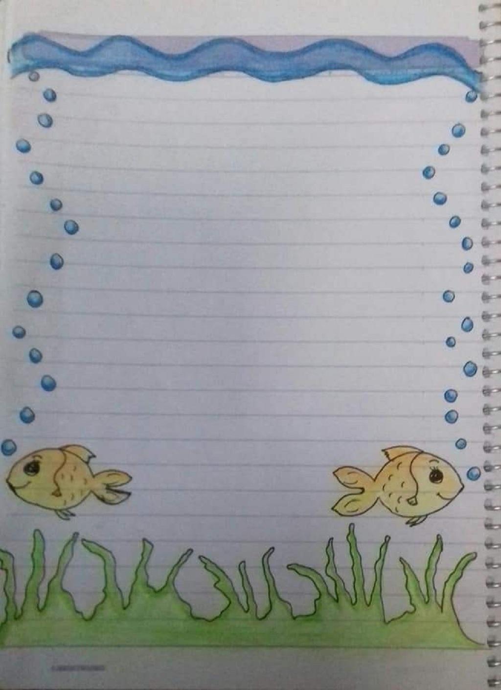 حاشیه دفتر مشق کلاس اول2