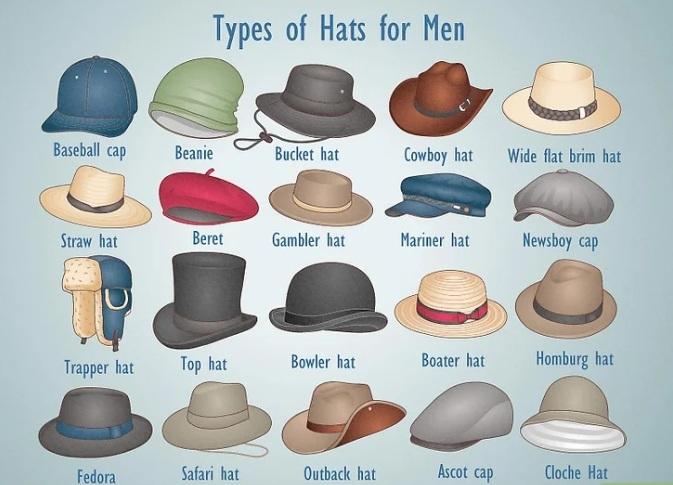 انواع کلاه مردانه 1