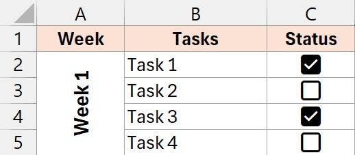 نحوه نوشتن متن بهصورت عمودی در اکسل 5