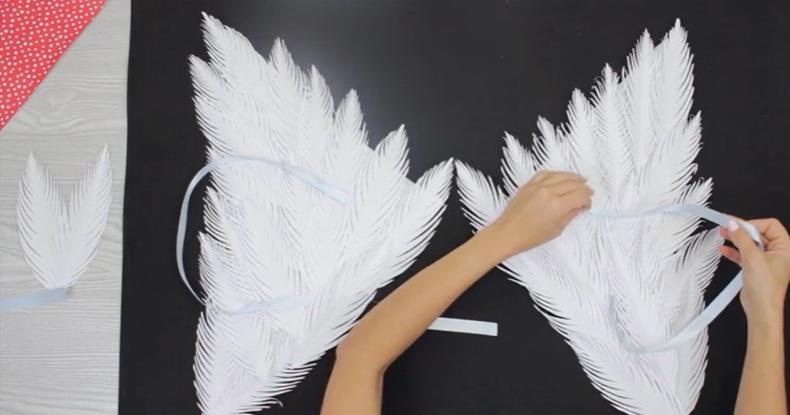 نحوه درست کردن بال فرشته 20