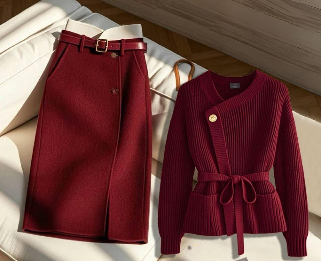 کت و دامن یلدایی برای عروس