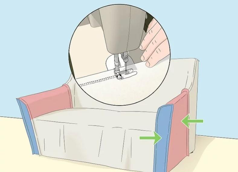 آموزش دوخت روکش مبل 14