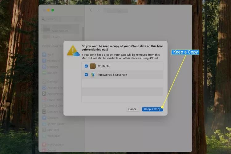 نحوه خارج شدن از اپل آیدی/حساب اپل خود 2