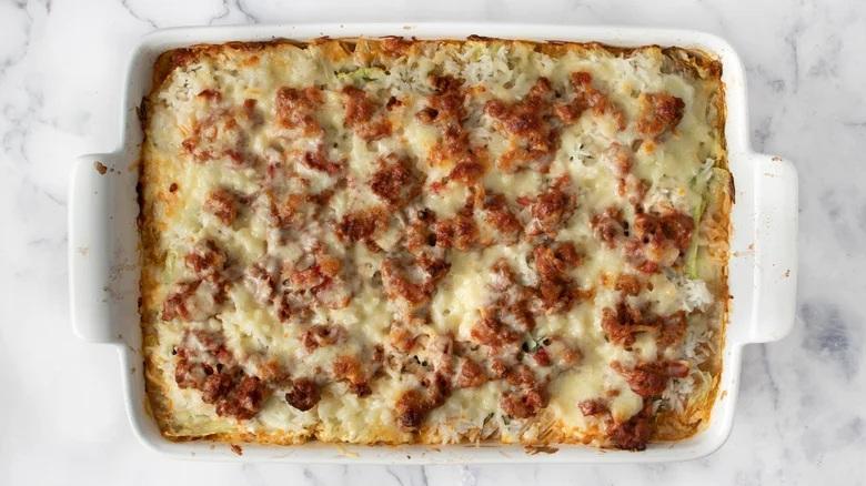 طرز تهیه گولابکی یا کاسرول کلم