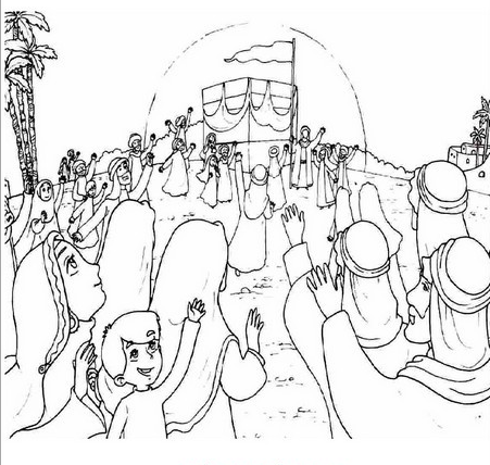 نقاشی عید مبعث برای پیش دبستانی 7