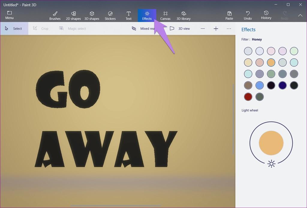 نحوه ساخت  گیف‌های متحرک با استفاده از Paint 3D 11