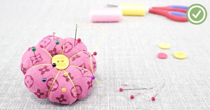 نحوه درست کردن بالشتک سوزن 14