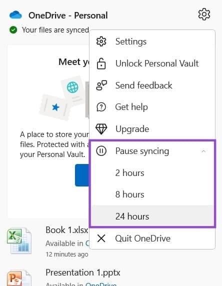 نحوه توقف همگام سازی OneDrive در ویندوز 11 4