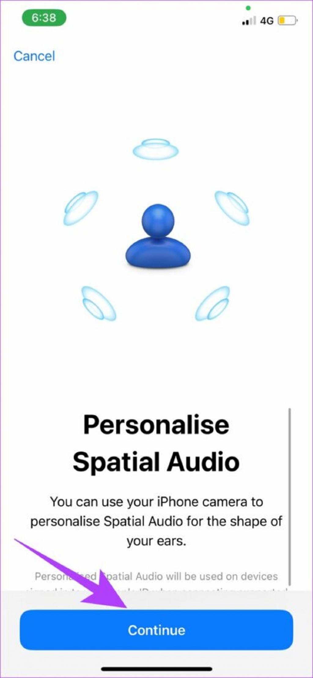 نحوه راه اندازی صدای فضایی شخصی شده در آیفون با استفاده از ایرپاد  