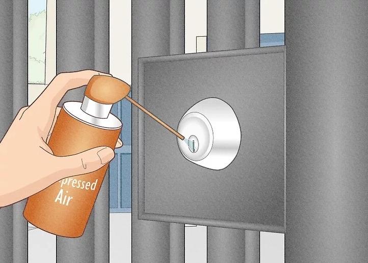 جلوگیری از یخ زدن قفلهای فضای باز 4