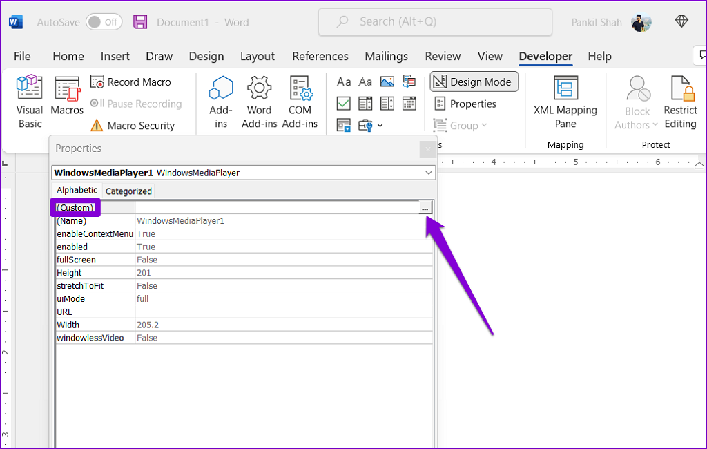 چگونه در ورد فیلم بگذاریم 9