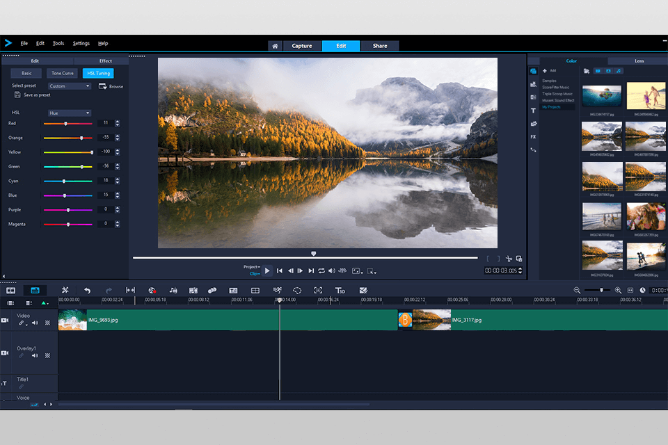 برنامه لرزش گیر فیلم Corel VideoStudio Ultimate