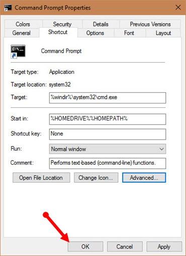 نحوه پین کردن Command Prompt به Taskbar 7