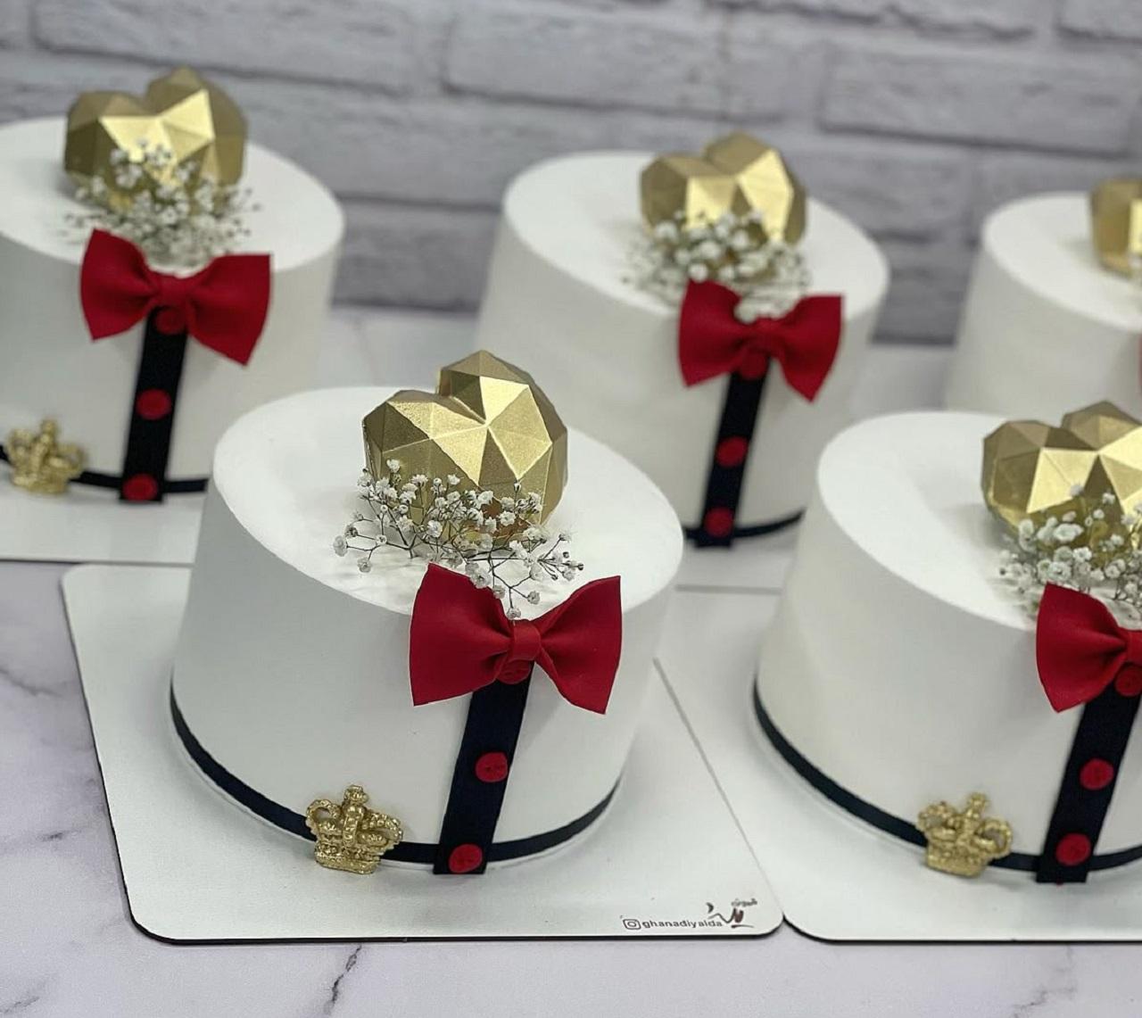 مدل مینی کیک روز مرد 5