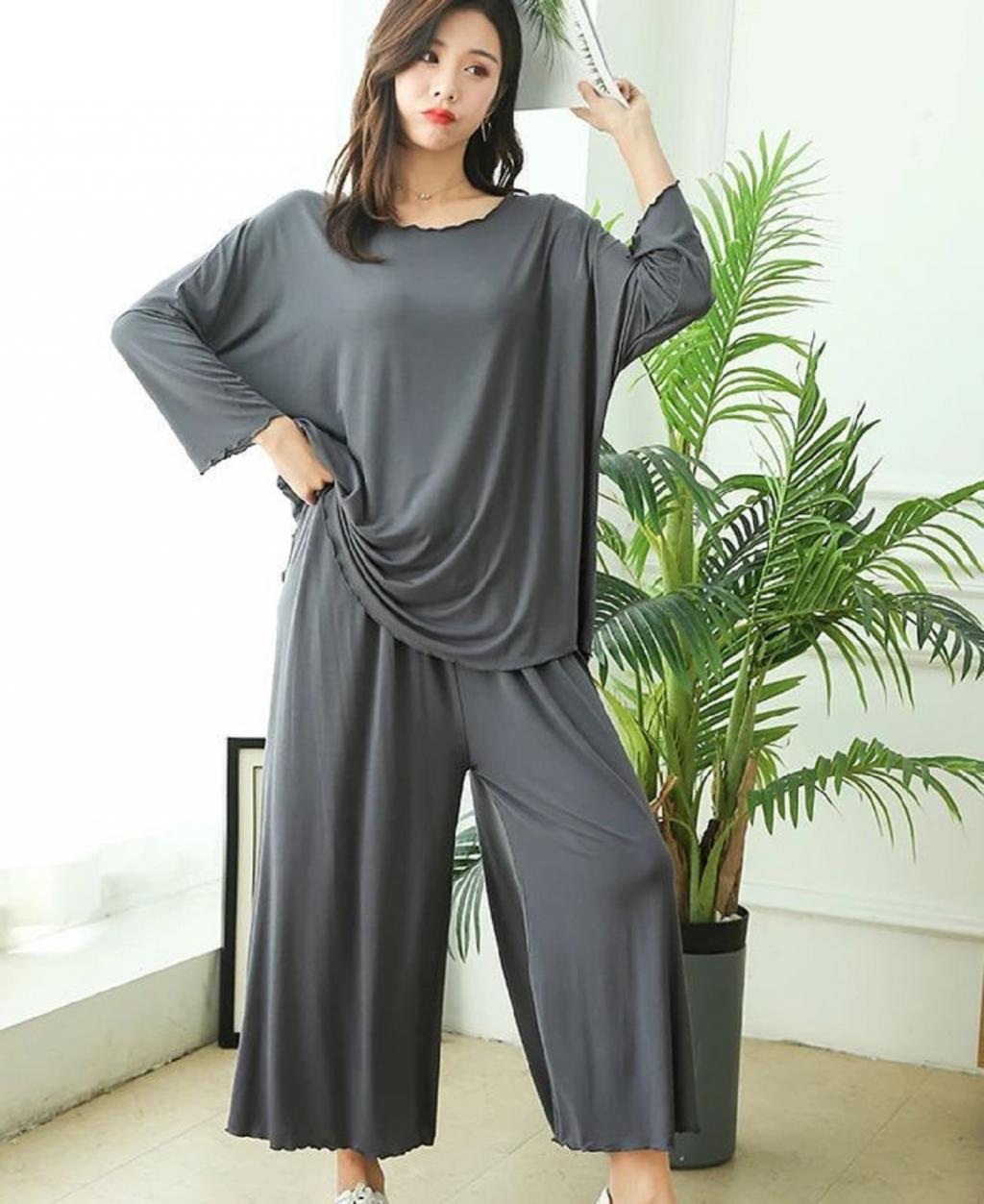مدل لباس خانگی زنانه گلدار  3