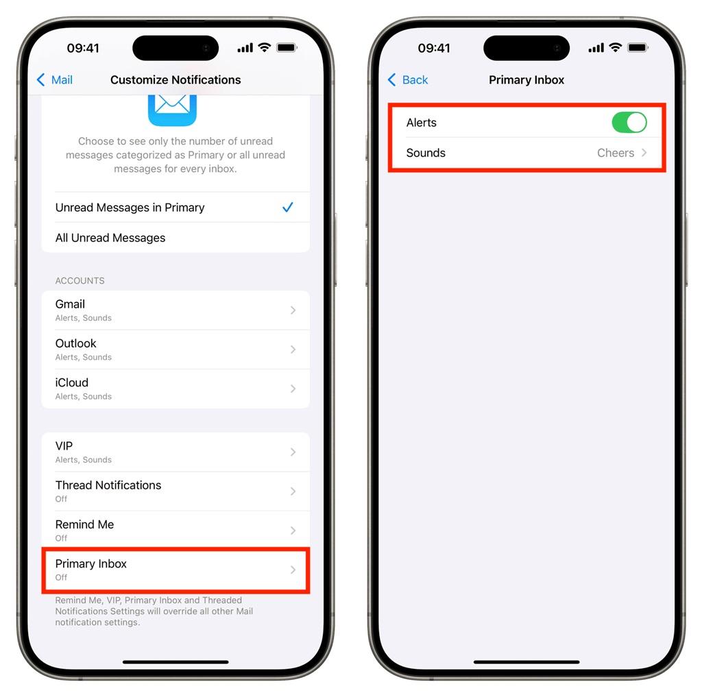 نحوه حل مشکل عدم پخش صدای اعلان برای ایمیل‌ها در آیفون 4