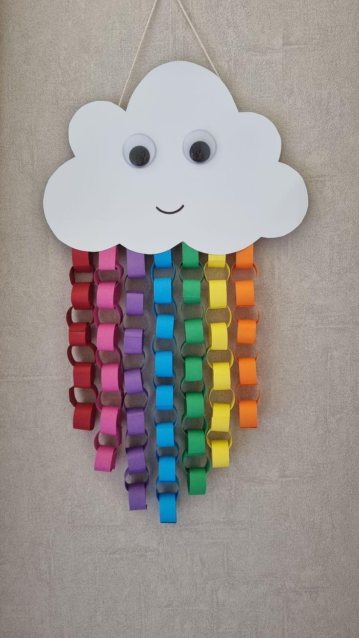 کاردستی با کاغذ رنگی برای مدرسه دخترانه اسان 3