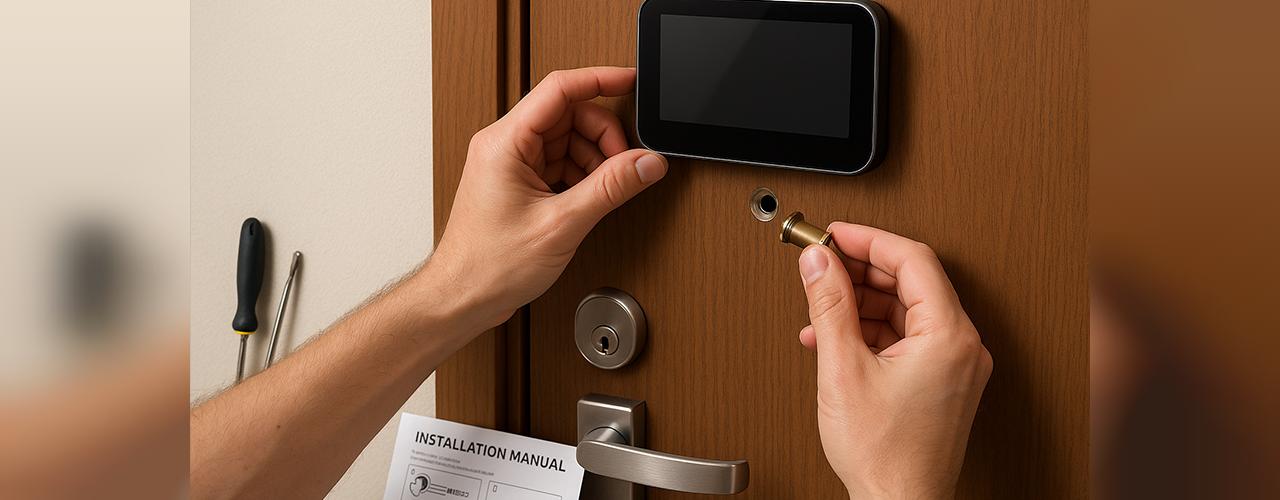 افزایش امنیت با نصب چشمی هوشمند