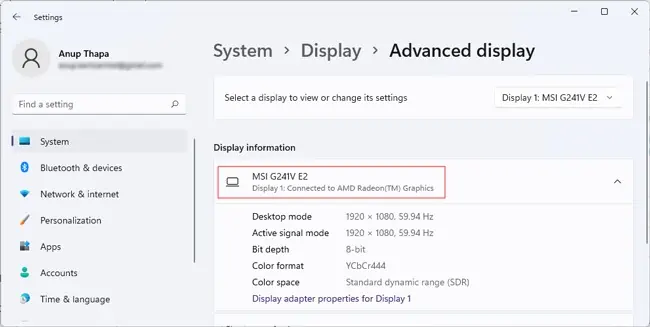 نحوه نصب درایور آداپتور HDMI به صورت دستی 4