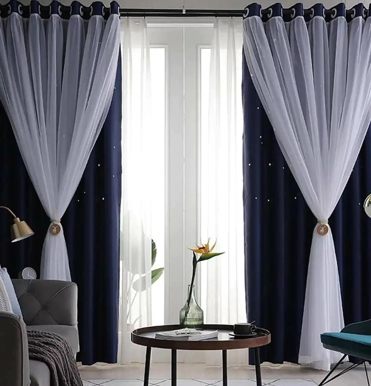 مدل پرده های جدید پذیرایی پانچ 1