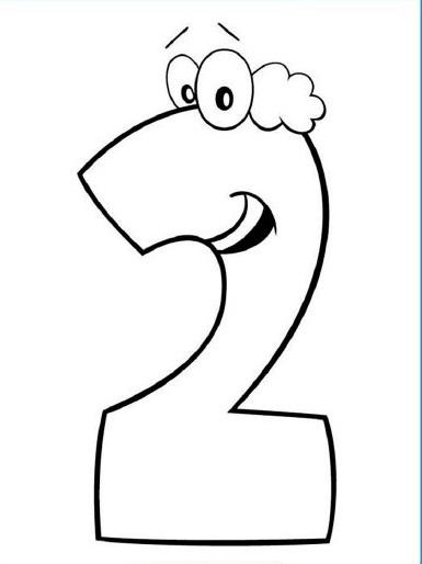 نقاشی حیوانات با عدد 2 انگلیسی 14