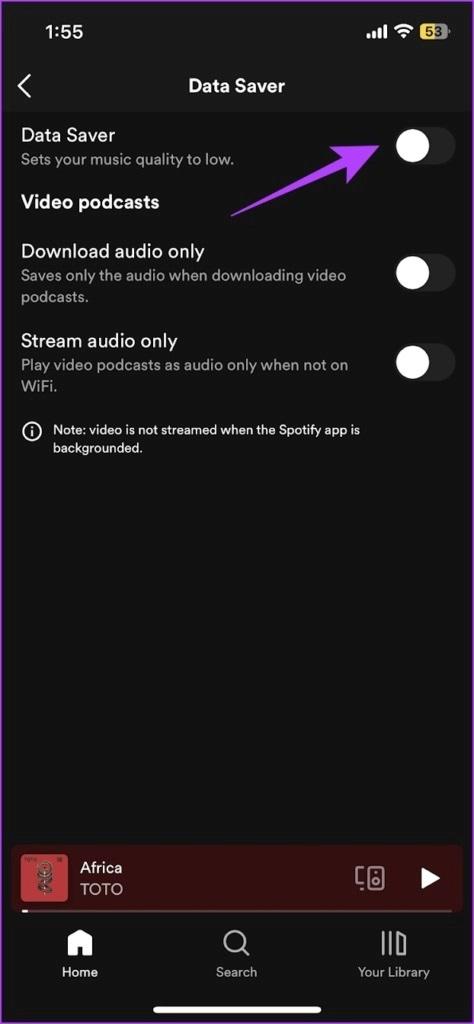 رفع مشکل کیفیت صدای بد در برنامه Spotify 