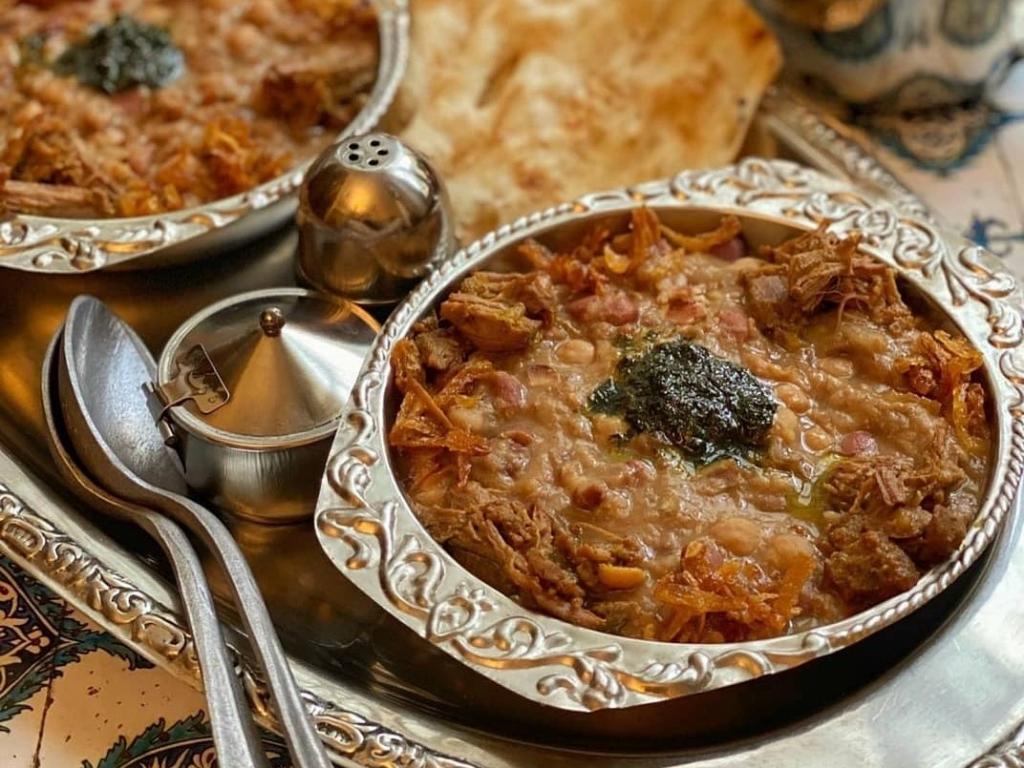 طرز پخت آش عباسعلي مخصوص به سبک کرمانشاهی