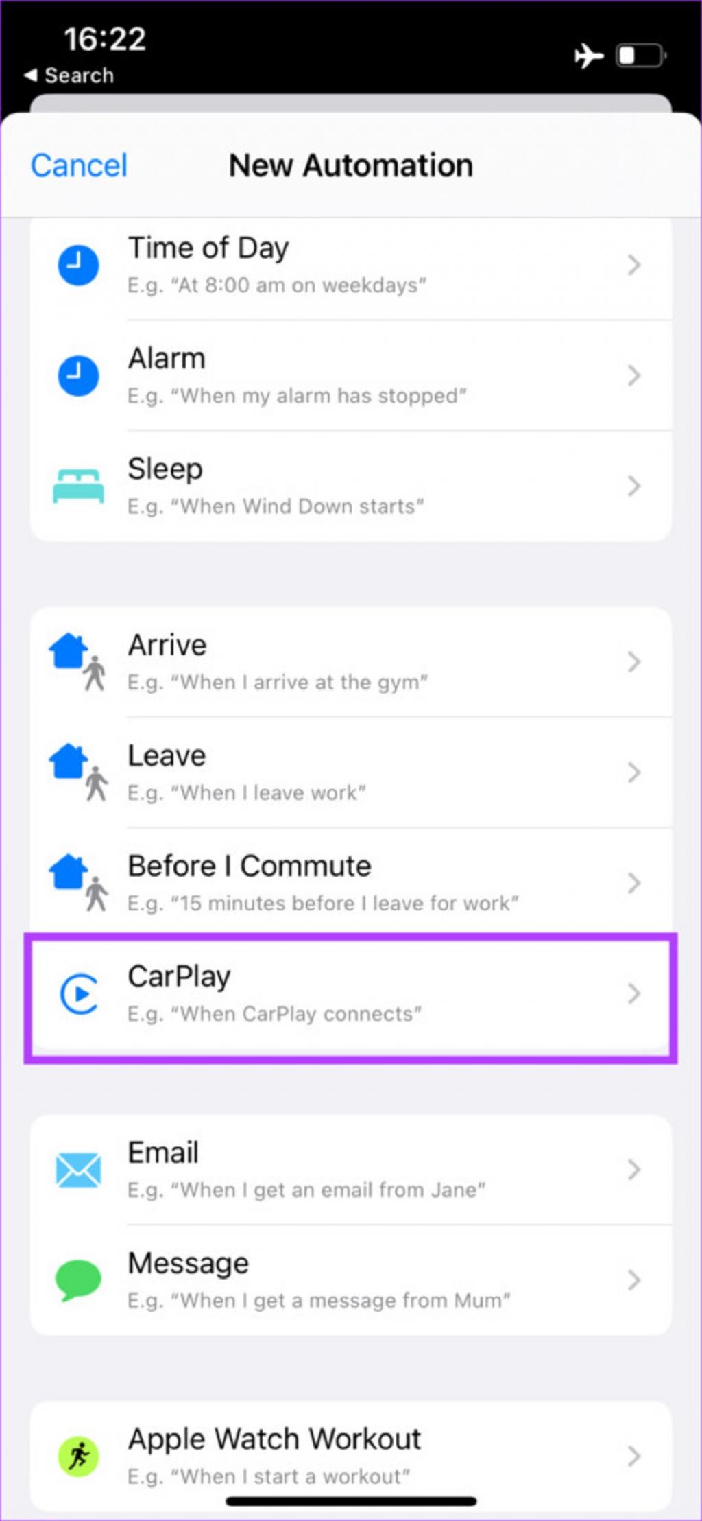 نحوه توقف پخش خودکار موزیک در Apple CarPlay 