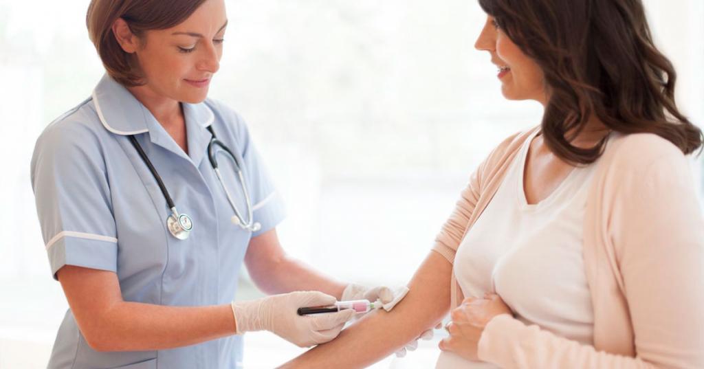 آزمایش هفته ششم بارداری:نمونه خون