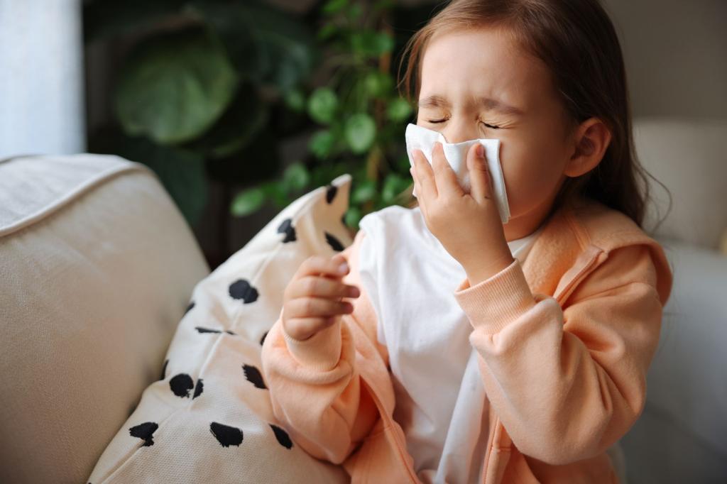 علل گلودرد طولانی مدت: آلرژی