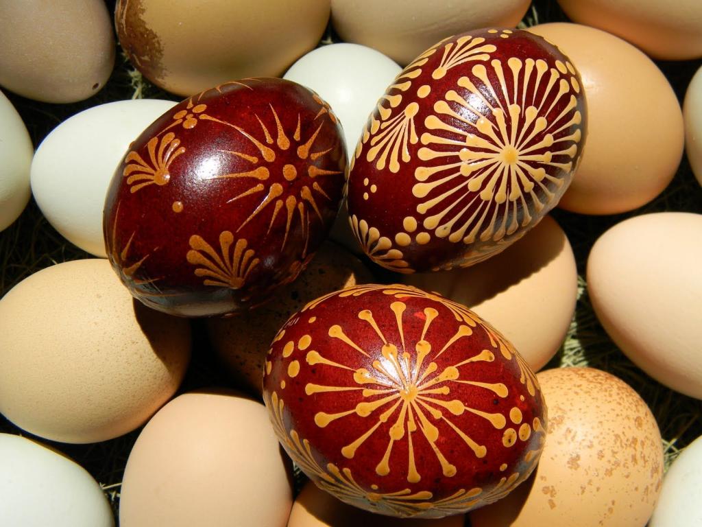 تزیین تخمه مرغ عید