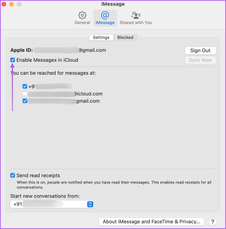 آموزش ارسال پیام از iMessage از طریق ایمیل 12