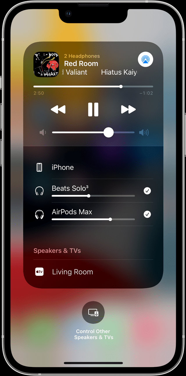 نحوه تنظیم اشتراک صدا در iPhone یا iPad