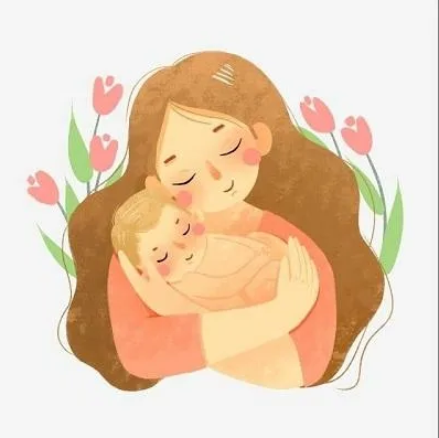 نقاشی روز مادر کودکانه17