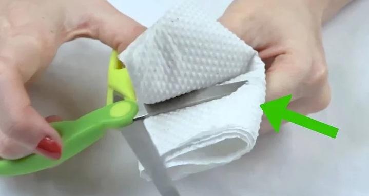 نحوه تیز کردن قیچی کند 19