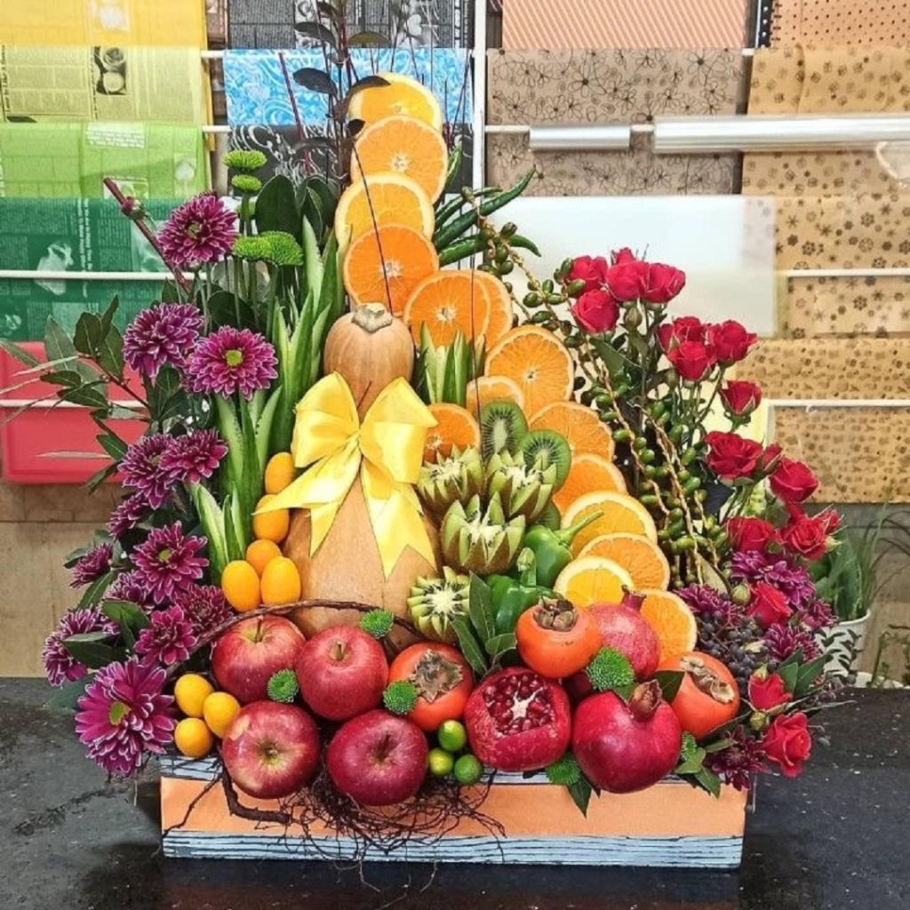 تزیین شب یلدا برای عروس ساده