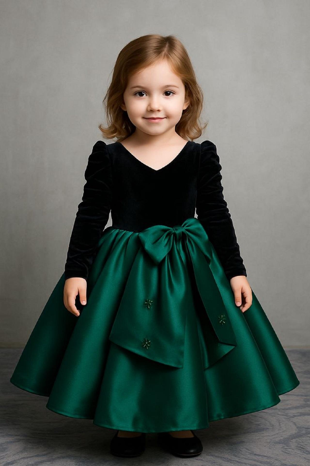 لباس شب یلدا دخترانه دو تکه  2