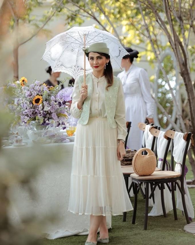 عکس سیما خضرآبادی در مهمانی