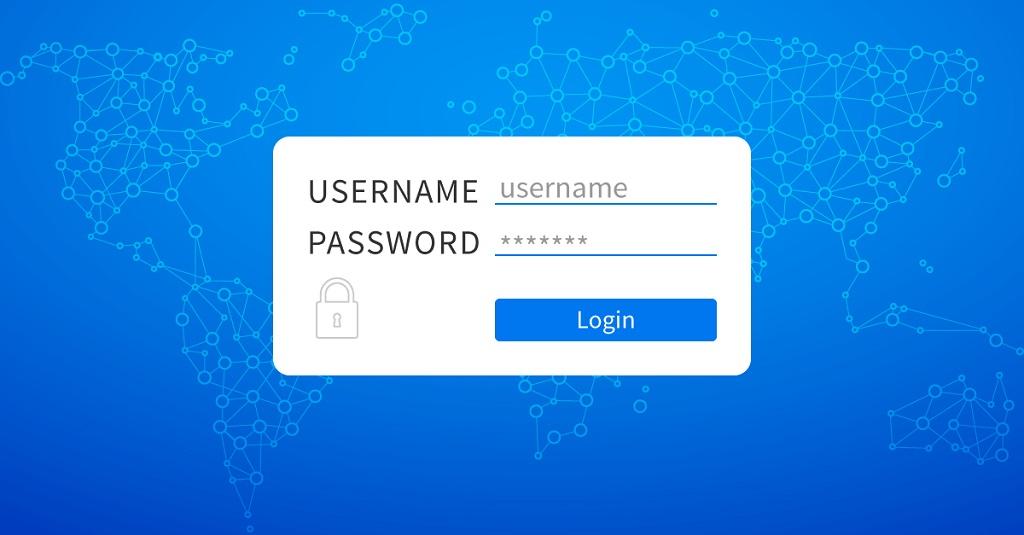 نام کاربری و رمز عبور