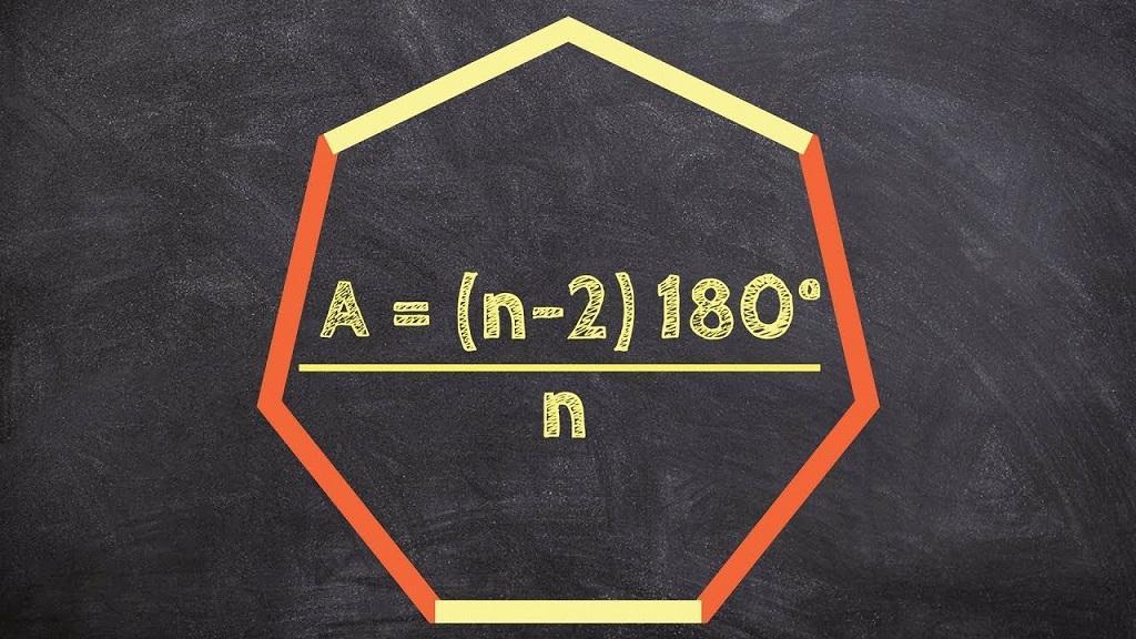 نحوه محاسبه مجموع زوایای داخلی چند ضلعی منتظم و نامنتظم
