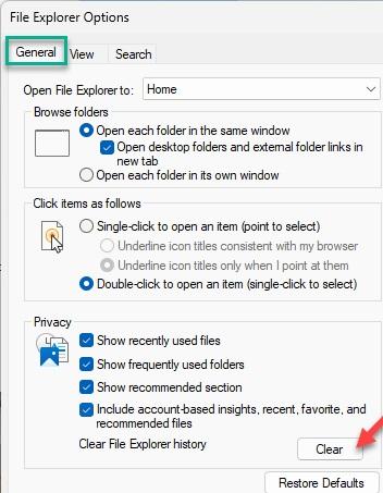 نحوه رفع کرش File Explorer هنگام باز کردن پوشههای بزرگ 7