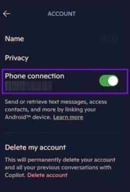 نحوه کنترل گوشی هوشمند اندرویدی با استفاده از Copilot 2