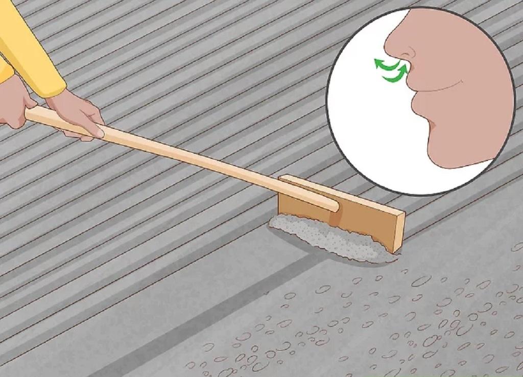 هرس کردن باغ ذن بهصورت الگوی موج قطرهی آب 5