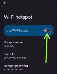 نحوه اشتراک گذاری کد QR Hotspot در اندروید 2