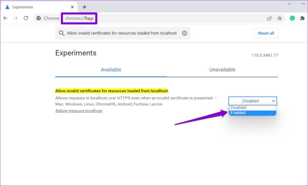 نحوه رفع خطای your connection is not private در Google Chrome 12