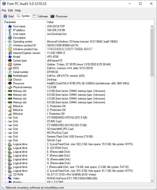 بهترین نرم‌افزارهای رایگان کشف اسرار سیستم 2