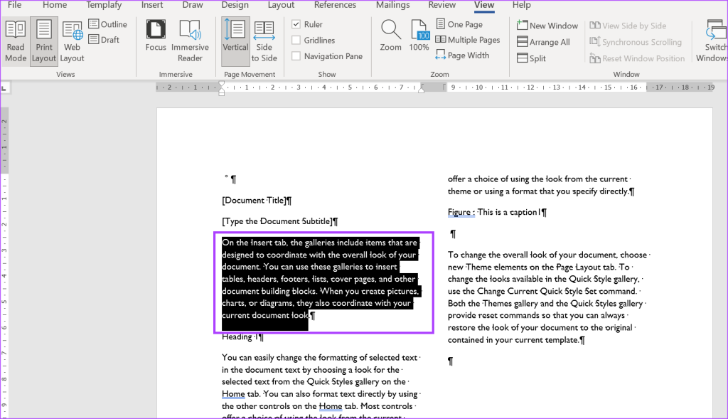 نحوه ایجاد یک TAB STOP با استفاده از خط کش MICROSOFT WORD6