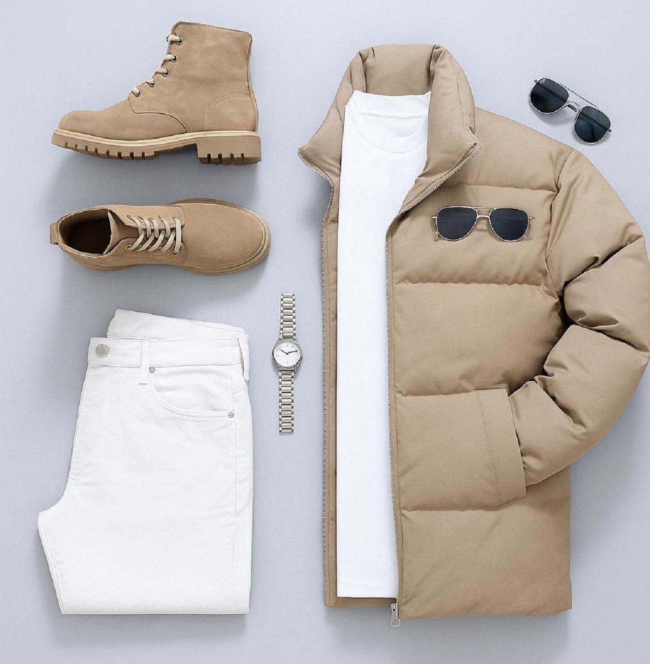 تیپ زمستانی شیک مردانه 5