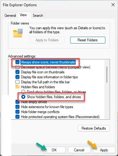 نحوه رفع کرش File Explorer هنگام باز کردن پوشههای بزرگ 5