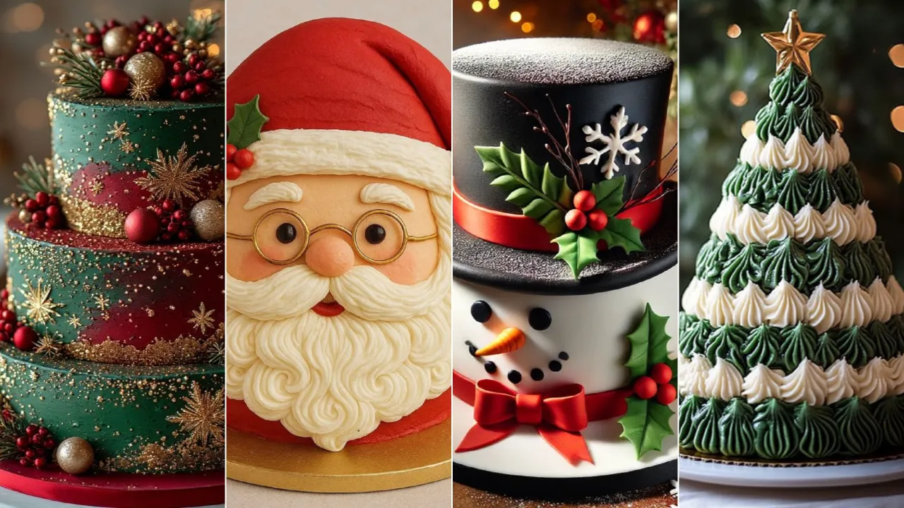 32 مدل&zwnj; شگفت&zwnj; انگیز کیک کریسمس 2026: طراحی&zwnj; های جدید و الهام&zwnj; بخش